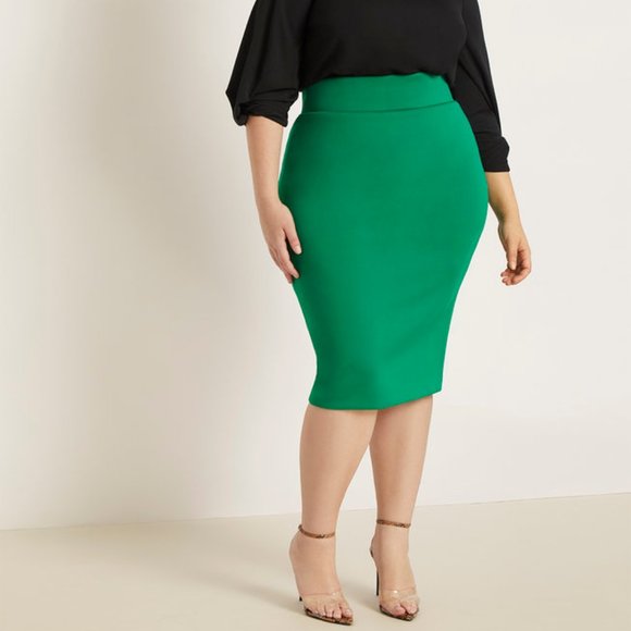 Eloquii Dresses & Skirts - Eloquii Neoprene Pencil Skirt